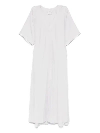 FORTE FORTE FORTE_FORTE HABOTAI SILK HALF SLEEVE DRESS CLOTHING