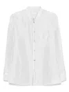 Forte Forte Mandarincollar Shirt In Silk