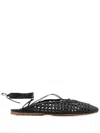 Forte Forte Forte_forte Hand Braided Sabot Shoes In Black