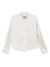 Forte Forte Forte_forte Heavy Stretch Silk Satin Kimono Shirt
