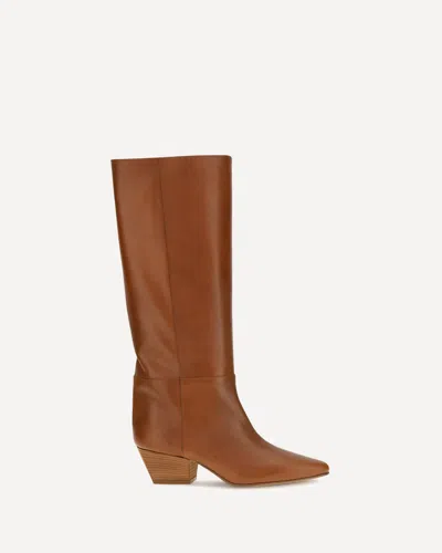 Forte Forte Leather Knee-high Boots In Brown