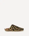 Forte Forte Pony-hair Spotted Sandals In Brown