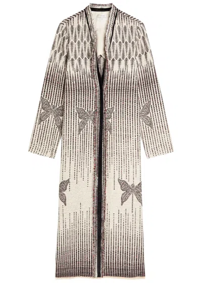 Forte Forte Forte_forte Libelle Jacquard Bouclé Coat In Gray
