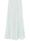 Forte Forte Forte_forte Long Skirt In Clear Blue