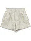 Forte Forte Forte_forte Lurex Shorts In Gold