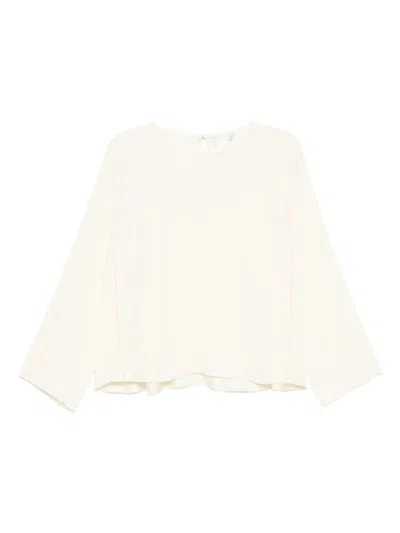 FORTE FORTE FORTE_FORTE MATTE ANVERS SATIN EMBROIDERED TOP CLOTHING