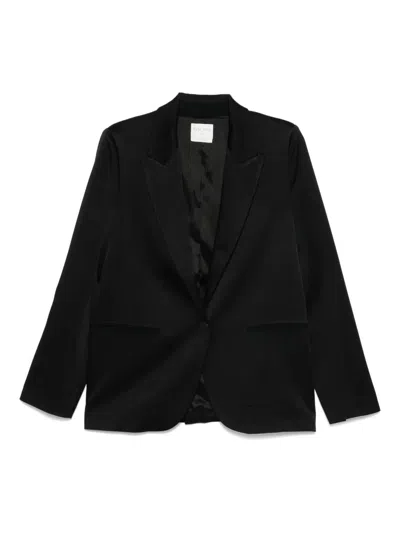 FORTE FORTE FORTE_FORTE MATTE ANVERS SATIN SPEAR COLLAR JACKET CLOTHING