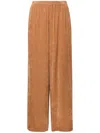 Forte Forte Straight-leg Corduroy Trousers In Yellow