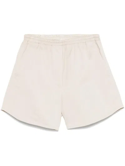 FORTE FORTE FORTE_FORTE MERCERIZED COTTON TWILL SHORTS CLOTHING
