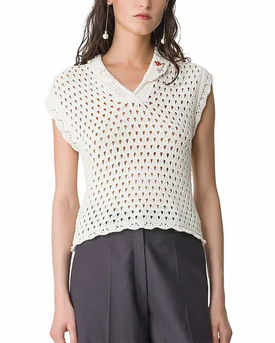 Forte Forte Forte_forte Openwork Top In White