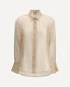 Forte Forte Organza Button-front Shirt In Neutral