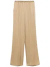 Forte Forte Women Straight Leg Trousers In Beige