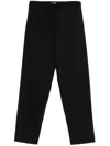 Forte Forte Forte_forte Essential Stretch Cady Crepe Pants In Black