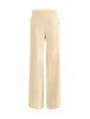 Forte Forte Elasticated-waistband Velvet Trousers In Neutral