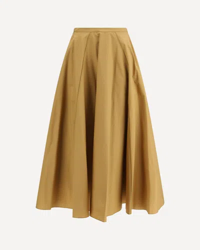 Forte Forte Forte_forte Poplin Skirt In Gold