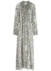 FORTE FORTE FORTE_FORTE PRINTED SILK-CHIFFON MAXI DRESS
