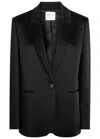 Forte Forte Forte_forte Satin Blazer In Black