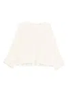 Forte Forte Matte Anvers Satin Embroidered Top In White