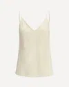 Forte Forte Satin-panelled Top In Neutral