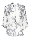Forte Forte The Secret Lily Silk Shirt In Purple