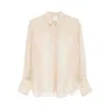 Forte Forte Organza Button-front Shirt In Neutral