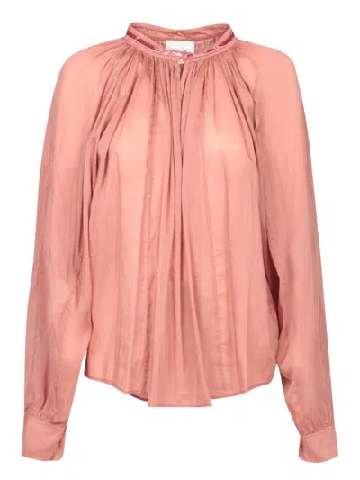 Forte Forte Long Sleeve Shirt In Animal Print
