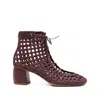 Forte Forte 55mm Woven Lace-up Boots