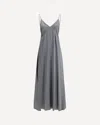 Forte Forte Spaghetti-strap Dress In Gray