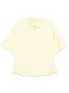 FORTE FORTE FORTE_FORTE SILK SATIN HALF SLEEVE SHIRT CLOTHING
