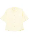 Forte Forte Hemd Aus Satin In Yellow