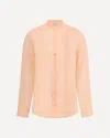 Forte Forte Sheer Silk Voile Mandarin Collar Blouse