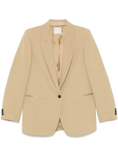 FORTE FORTE FORTE_FORTE SINGLE-BREASTED BLAZER JACKET