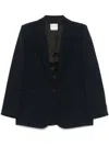 Forte Forte Forte_forte Single-breasted Blazer Jacket In Blue