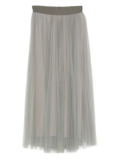 FORTE FORTE FORTE_FORTE SKIRTS GREY