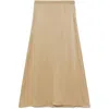 Forte Forte Satin Midi Skirt In Multicolor