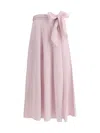 Forte Forte Taffeta Wallet Skirt In Pink