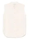 Forte Forte Forte_forte Slubbed Viscose Sleeveless Shirt In F47m.0007 Orchidea