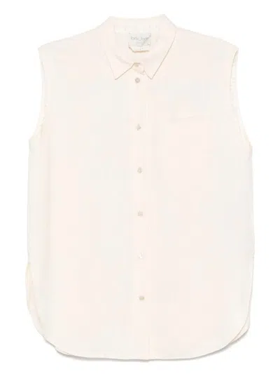 FORTE FORTE FORTE_FORTE SLUBBED VISCOSE SLEEVELESS SHIRT CLOTHING