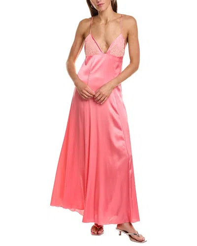 Forte Forte Forte_forte Solid Maxi Dress In Pink