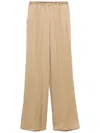 Forte Forte Women Straight Leg Trousers In Beige
