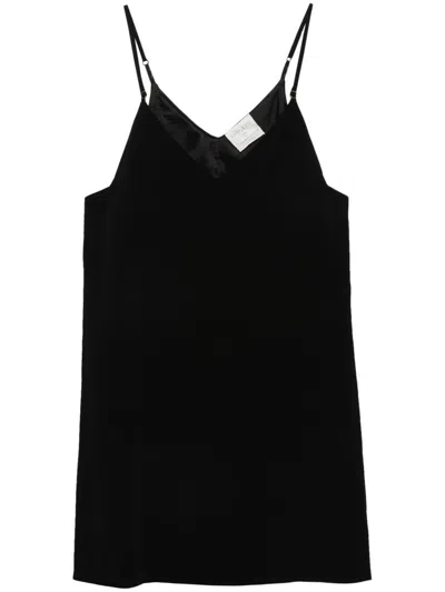 Forte Forte Forte_forte Stretch Cady Crepe Mini Slip Dress Clothing