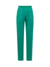 Forte Forte Forte_forte Striped Trousers In Green