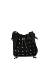 Forte Forte Forte_forte Suede Leather Small Bucket Bag In Black