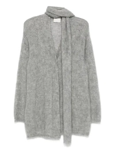 FORTE FORTE FORTE_FORTE SWEATERS GREY