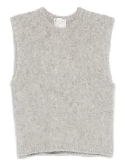 FORTE FORTE FORTE_FORTE SWEATERS GREY
