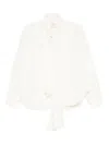 Forte Forte Forte_forte Blouse With Bow In White