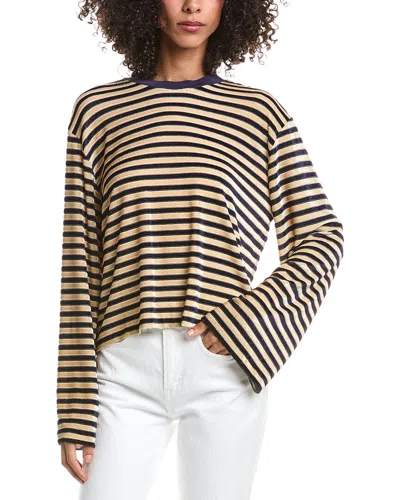 Forte Forte Forte_forte Textured T-shirt In Brown