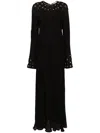 Forte Forte Forte_forte "the Stars Of Bali" Embroidery Georgette Dress Clothing