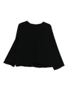 Forte Forte Flared Top In Black