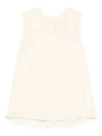 Forte Forte Crystal-embellishment Top In Gray